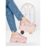 Pantofi Sport Dama cu Platforma 5WL112 PINK | MEI