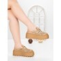 Papuci Dama cu Platforma 5WL113 KHAKI | MEI