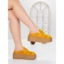 Papuci Dama cu Platforma 5WL113 YELLOW | MEI
