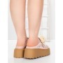 Papuci Dama cu Platforma 5WL113 PINK | MEI
