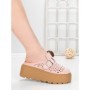 Papuci Dama cu Platforma 5WL113 PINK | MEI