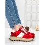 Sneakers Dama 5WL117 RED | MEI