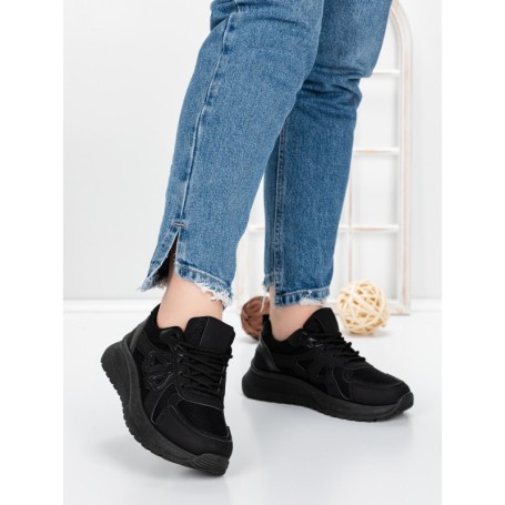 Sneakers Dama 5WL122 BLACK | MEI