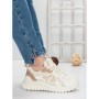 Sneakers Dama 5WL122 BEIGE | MEI