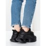 Pantofi Sport Dama cu Platforma 5WL120 BLACK | MEI
