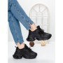 Pantofi Sport Dama cu Platforma 5WL120 BLACK | MEI