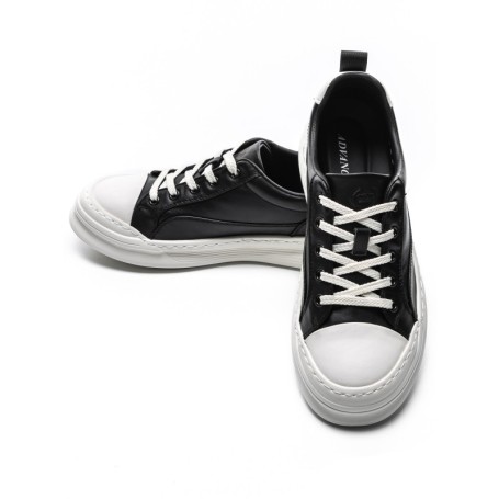 Pantofi Sport Barbati din piele naturala 5310 BLACK | ADVANCER