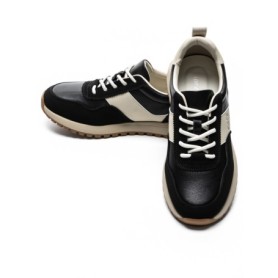 Pantofi Sport Barbati din piele naturala 5309 BLACK | ADVANCER