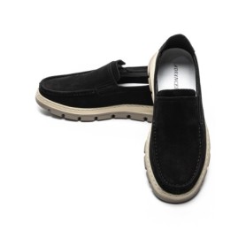 Mocasini Barbati din piele naturala 8063 BLACK | ADVANCER