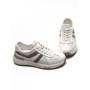 Pantofi Sport Barbati din piele naturala 5317 WHITE-APRICOT | ADVANCER