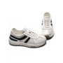 Pantofi Sport Barbati din piele naturala 5317 WHITE-BLUE | ADVANCER