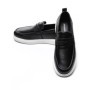 Pantofi Casual Barbati din piele naturala 12-187 BLACK | ADVANCER