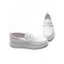 Pantofi Casual Barbati din piele naturala 12-187 WHITE | ADVANCER