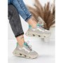 Pantofi Sport Dama din piele naturala 36853-1 GREY | ADVANCER