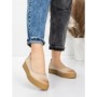 Balerini Dama din piele naturala N3301 CREAM | ADVANCER