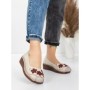 Balerini Dama din piele naturala F166 CREAM | ADVANCER