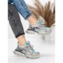 Pantofi Sport Dama din piele naturala Y5757-1 LIGHT GREEN | ADVANCER