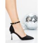 Pantofi Stiletto 5XKK81 BLACK | MEI