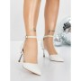 Pantofi Stiletto 5XKK81 WHITE | MEI