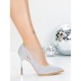 Pantofi Stiletto 5DC28 SILVER | MEI