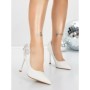 Pantofi Stiletto 5DC30 WHITE | MEI