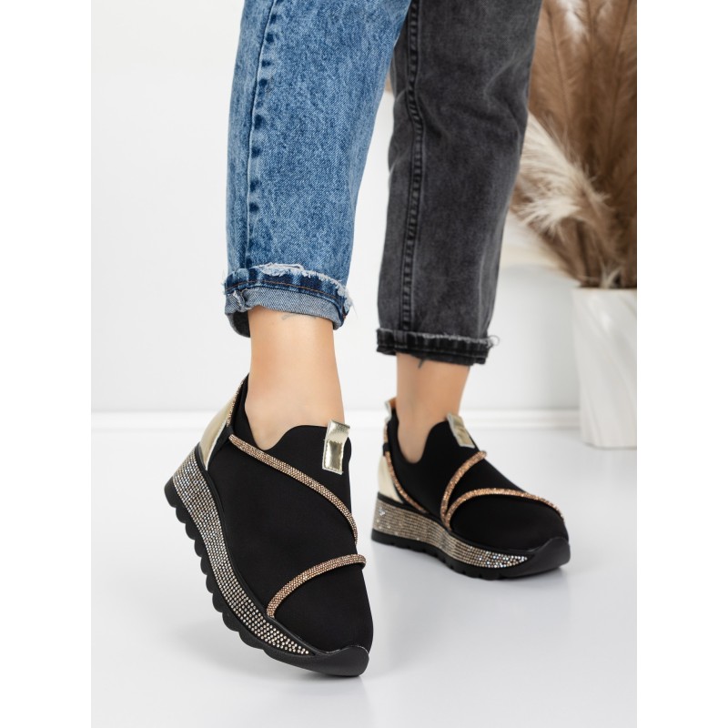 Sneakers Dama 5H62 BLACK | MEI