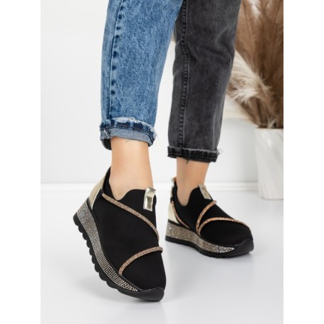 Sneakers Dama 5H62 BLACK | MEI