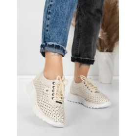 Sneakers Dama 5H69 BEIGE | MEI