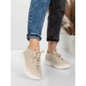 Sneakers Dama 5H71 BEIGE | MEI
