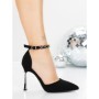 Pantofi Stiletto 5DC29 BLACK | MEI