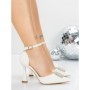 Pantofi Stiletto 5DC37 WHITE | MEI