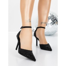 Pantofi Stiletto 5GZ86 BLACK | MEI