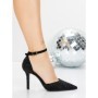 Pantofi Stiletto 5GZ86 BLACK | MEI