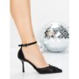 Pantofi Stiletto 5GZ88 BLACK | MEI