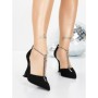 Pantofi Stiletto 5XKK78 BLACK | MEI