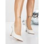 Pantofi Stiletto 5XKK79 WHITE | MEI