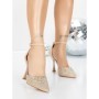Pantofi Stiletto 5XKK80 LIGHT GOLD | MEI