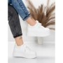 Pantofi Sport Dama cu Platforma 5WL118 WHITE | MEI