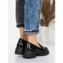 Pantofi Casual Dama din piele naturala 558058-7 BLACK | ADVANCER