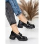 Pantofi Casual Dama din piele naturala 558058-7 BLACK | ADVANCER