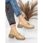 Pantofi Casual Dama din piele naturala 558058-7 APRICOT | ADVANCER