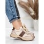 Pantofi Sport Dama din piele naturala KM3309 COFFEE | ADVANCER