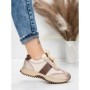 Pantofi Sport Dama din piele naturala KM3309 COFFEE | ADVANCER