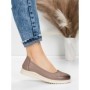 Balerini Dama din piele naturala 6651 DARK APRICOT | ADVANCER
