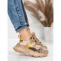 Pantofi Sport Dama din piele naturala Y5759-1 APRICOT | ADVANCER