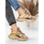 Pantofi Sport Dama din piele naturala Y5759-1 APRICOT | ADVANCER