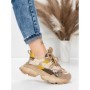 Pantofi Sport Dama din piele naturala Y5759-1 APRICOT | ADVANCER