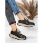 Pantofi Sport Dama din piele naturala 88253 BLACK | ADVANCER