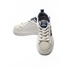 Pantofi Sport Barbati 9097 WHITE-BLUE | MEI