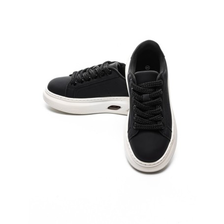 Pantofi Sport Barbati 5Q55 BLACK-WHITE | MEI